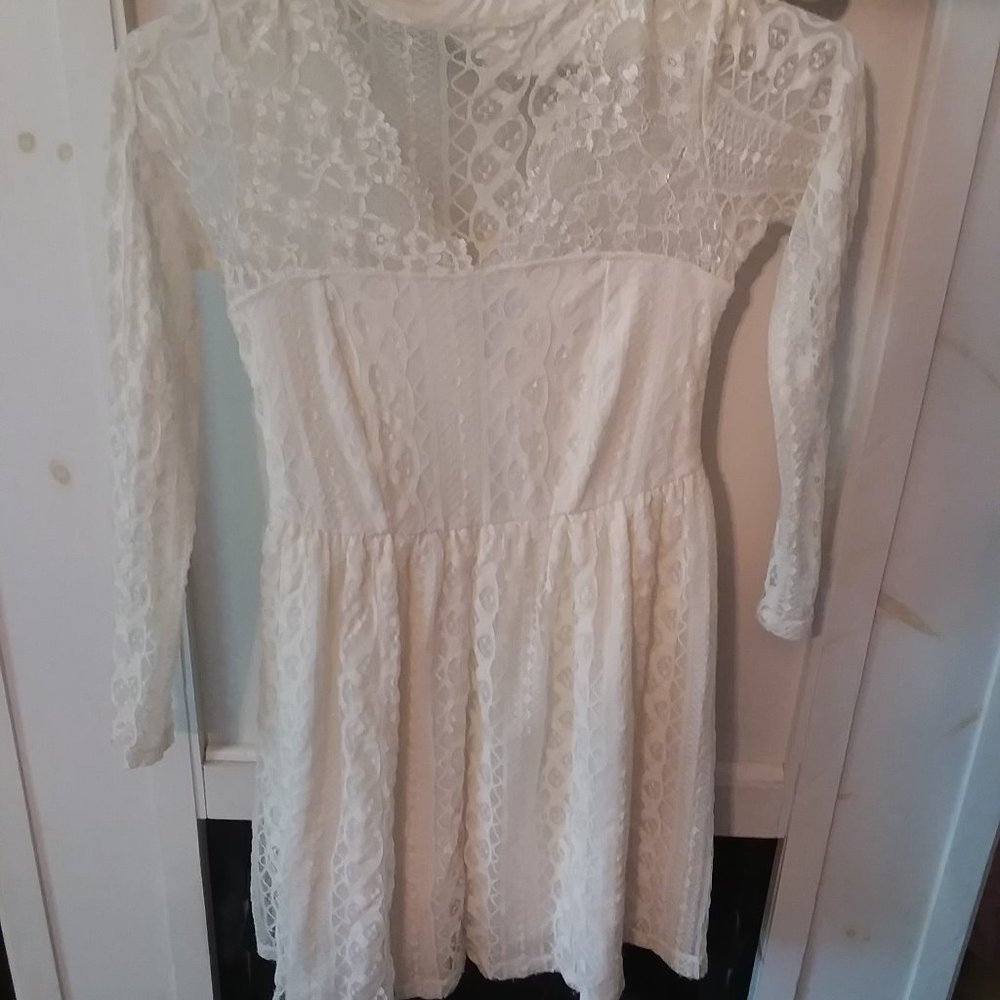 White Lace Dress